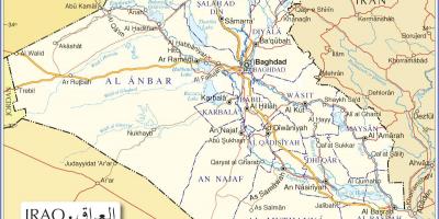 Harta e rrugëve të Irakut